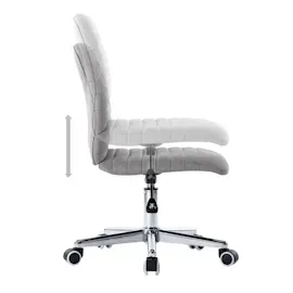 vidaXL Esszimmerstühle 2 Stk. Hellgrau Stoff