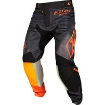 Klim XC Lite Textilhose - Schwarz/Orange/Grau - 28