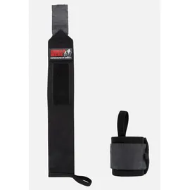 Gorilla Wear Wrist Wraps Ultra Handgelenkbandagen Schwarz/Grau