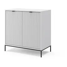 Vicco Kommode Eliza Weiß 80 x 81.2 cm mit 2 Türen