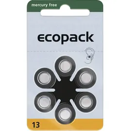 ecopack ECO13 Zink-luft ZA 13 6 St.