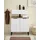 BASIC by Balculina Waschbeckenunterschrank Denver Waschbeckenunterschrank, Badezimmerschrank 60x60x35 (1-St) Breite 60 cm, Tür L/R montierbar, Softclose weiß