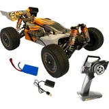 DF-Models RC-Buggy Z06 Evolution 2,4GHz RTR orange schwarz mehrfarbig (1:14)