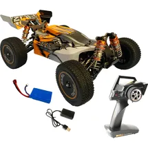 DF-Models RC-Buggy Z06 Evolution 2,4GHz RTR orange schwarz mehrfarbig (1:14)