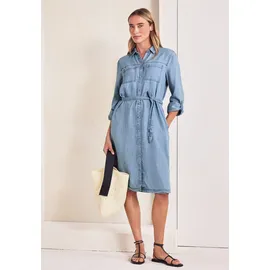 STREET ONE Jeanskleid Midi Blau 42