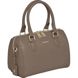 lazarotti Handtasche Bologna Leather Bowling Bag Taupe