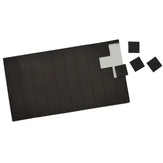 Glorex  Glorex Magnet-Plättchen 50 Stück Bastelmaterial