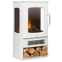 Klarstein - Bormio Panorama Elektrischer Kamin 1000/2000W Thermostat