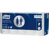 Tork Toilettenpapier T4 Advanced · 110782 3-lagig,Dekorprägung TORK