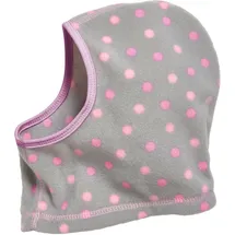 Playshoes Fleece-Schlupfmütze Punkte grau