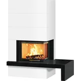 Studio-Serie 12/57.10.0B 8 kW - Nero Assoluto - Radiante 550/20/57-66.44H-ECOplus - mit Bank - rechts offen