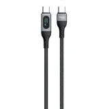 DUDAO USB Type C Cable - USB Type C Fast Charging PD 100W 1m schwarz