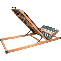 erbengemeinschaft heinz-peter fischer, fmp matratzenmanufaktur 7 Zonen Lattenrost Rhodos KF Bettkasten 44 Leisten 140x200 cm mit BETTKASTENFUNKTION mit Gasdruckfedern. Qualität aus Deutschland