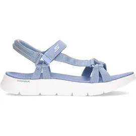 SKECHERS Damen GO Walk Flex Sublime Schiebe-Sandalen, Blue, 42 EU
