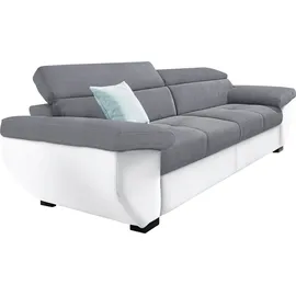 Cotta 2,5-Sitzer »Speedway«, Big-Sofa mit Kopfteilverstellung