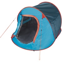 Rocktrail Campingzelt Pop-Up 2 Personen (blau/orange)