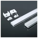 Energmix LED-Stripe-Profil 2m Alu 200 cm