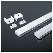 Energmix LED-Stripe-Profil 2m Alu 200 cm