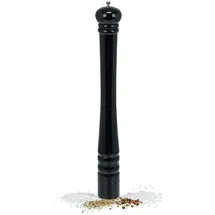 Relaxdays Salz- und Pfeffermühle 51,5 cm Schwarz unbefüllt
