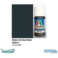 Italeri Acrylfarbe Metallgrau matt 20ml