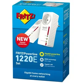 AVM FRITZ!Powerline 1220E Set 1200Mbps 2 Adapter 20002753