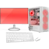 VIST Gaming PC Komplett Set R5 5600G 16GB VEGA SSD 1TB WIFI Win11 24"