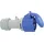 Brennenstuhl CEE Kupplung 16 A 3polig 230 V Blau