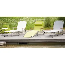 JAN KURTZ Amigo Sonnenliege 190 x 69 x 29 cm Taupe