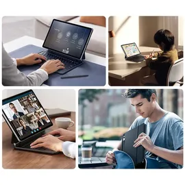 DUX DUCIS MK Tastatur für Samsung Galaxy Tab S9+/S8+/S7+ Schwarz