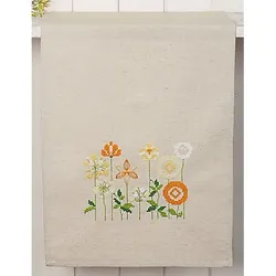 Stickläufer "Blüten"