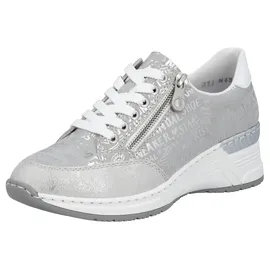 Rieker Sneaker Low Silber/Beige Damen 42