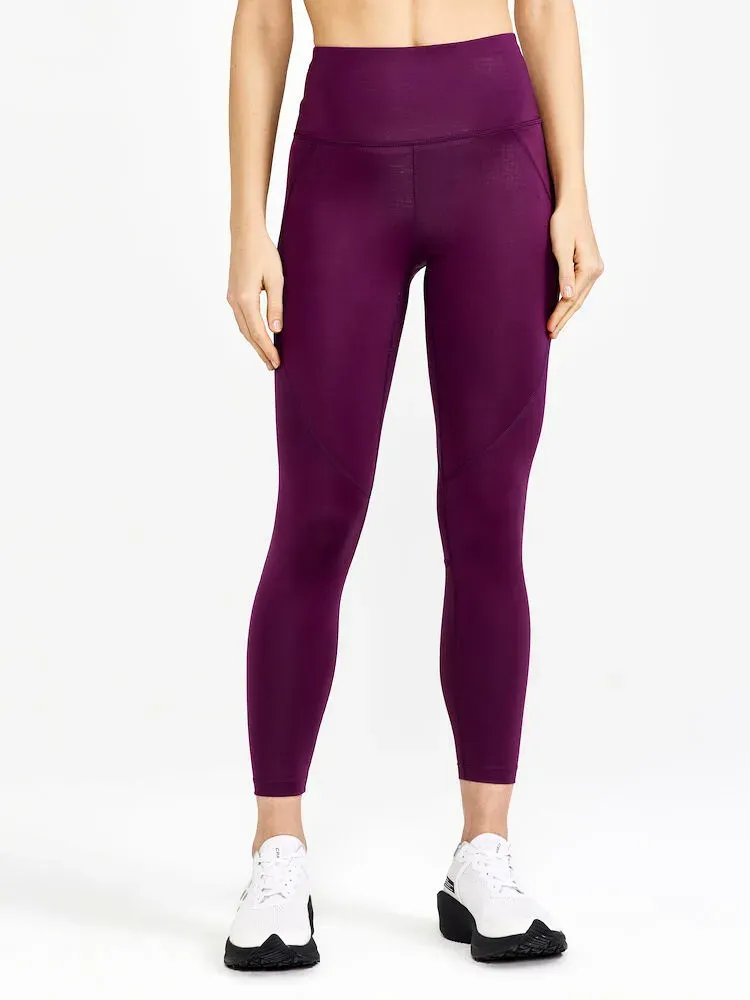 Damen Leggins Craft  Essence High Waist Purple XS - lila