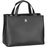 Tommy Hilfiger Handtasche TH Essential SC Satchel PSP24 Shopper Schwarz Damen