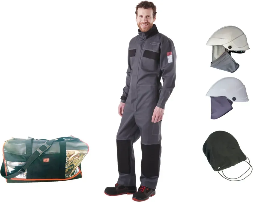 Catu CATARC-Set 12 cal/cm2 mit Schutzhelm MO-180-ARC-12 und CATARC-Kleidung