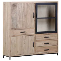 Z2 Highboard FIRESTONE - B/H/T ca. 140,00x140,00x42,00