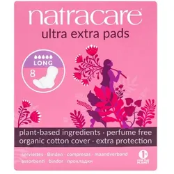 Natracare Ultra Extra Pads Long (8St)