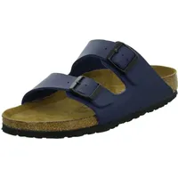 Birkenstock Arizona Weichbettung Birko-Flor schmal blau 45