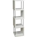 Mäusbacher Standregal 33 x 33 x 126 cm Weiß