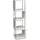 Mäusbacher Standregal 33 x 33 x 126 cm Weiß