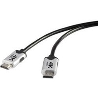 SpeaKa Professional HDMI Anschlusskabel HDMI-A Stecker, HDMI-A Stecker 1.50m
