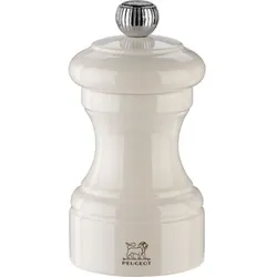 Peugeot Bistro Pfeffermühle 10 cm Elfenbein lackiert Holz