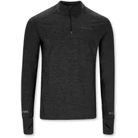 Endurance Damen Tune V2 Melange Midlayer schwarz