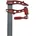 PIHER Leimzwinge Metall 20 cm rot