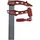 PIHER Leimzwinge Metall 20 cm rot