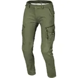 Macna Takar Motorrad Textilhose, grün, Größe 34 - Regular