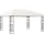 vidaXL Pavillon 3 x 4 m inkl. 4 Seitenteile Creme