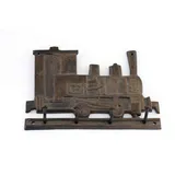 Zunftbedarfde Eisenbahn Schlüsselbrett Lok Feldbahn Geschenk
