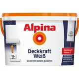 Alpina Wandfarbe Deckkraft Weiß matt 10 l