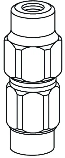 KWC Klemmverschraubung GASTRO, chromeline 3/8