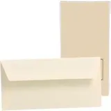 RÖSSLER - Paper Royal Kuvert DIN lang 20 Stück chamois;
